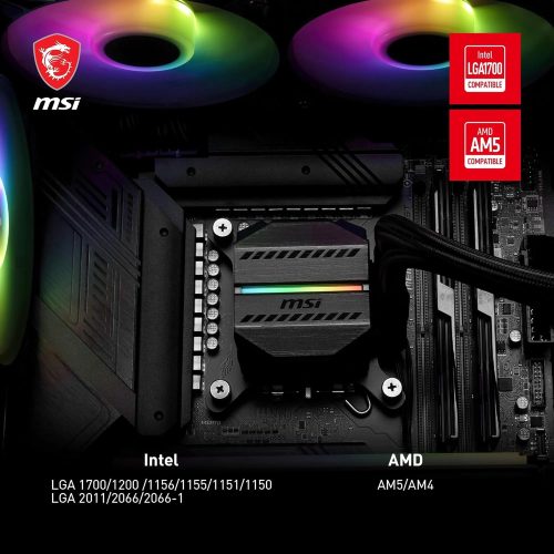 مبرد مائي مفتوح ام اس اي ماج MSI MAG Coreliquid M240 CPU Liquid Cooler