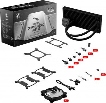 مبرد مائي مفتوح ام اس اي ماج MSI MAG Coreliquid M240 CPU Liquid Cooler