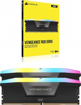 رام كورسير فينجيانس 32 جيجا 16*2 6400 هرتز, دي دي ار 5 ال سي 36 Corsair VENGEANCE RGB DDR5 RAM 32GB (2x16GB) 6400MHz رام كورسير فينجيانس 32 جيجا 16*2 6400 هرتز, دي دي ار 5 ال سي 36 Corsair VENGEANCE RGB DDR5 RAM 32GB (2x16GB) 6400MHz