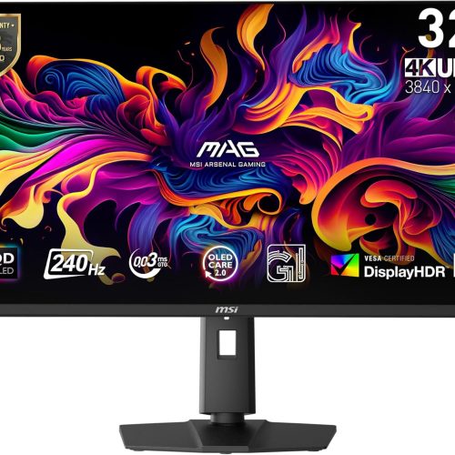 MSI MONITOR MAG 321UPX QD-OLED MAG 321UPX QD-OLED 4K 240HZ MSI MONITOR MAG 321UPX QD-OLED MAG 321UPX QD-OLED 4K 240HZ