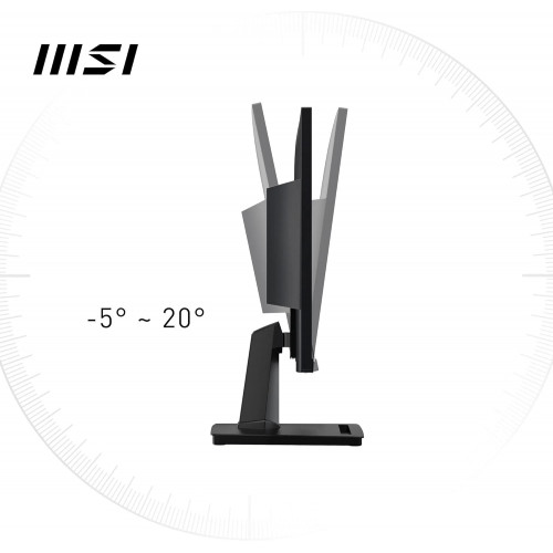 MSI PRO MP225 21.5 Inch Full HD  IPS Panel, 100 Hz, Eye-Friendly Screen, Tilt-Adjustable - HDMI, D-Sub (VGA)
