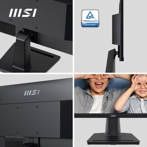 MSI PRO MP225 21.5 Inch Full HD IPS Panel, 100 Hz, Eye-Friendly Screen, Tilt-Adjustable - HDMI, D-Sub (VGA) MSI PRO MP225 21.5 Inch Full HD IPS Panel, 100 Hz, Eye-Friendly Screen, Tilt-Adjustable - HDMI, D-Sub (VGA)