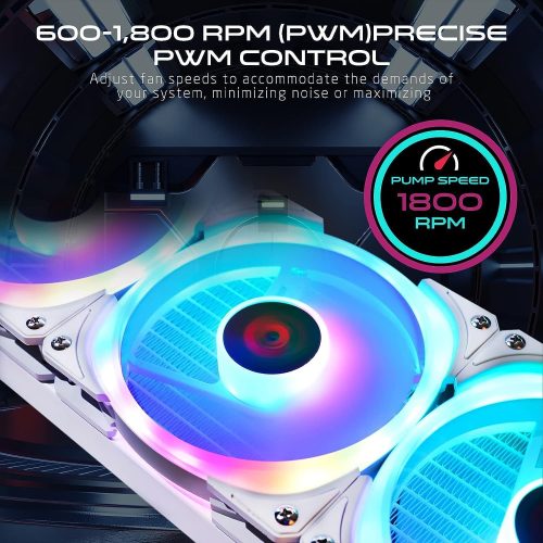 GAMEON - KRAKEN N360 LCD Display Liquid CPU Cooler 360mm With ARGB Tube - Black GAMEON - KRAKEN N360 LCD Display Liquid CPU Cooler 360mm With ARGB Tube - Black