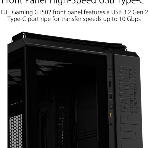 ASUS TUF Gaming GT502 PLUS Midi Tower Black ASUS TUF Gaming GT502 PLUS Midi Tower Black