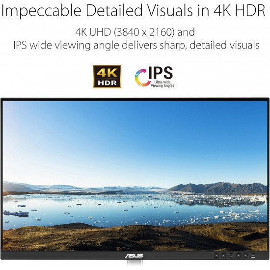 ASUS ProArt PA279CV 4K UHD 27″ 3840 x 2160 5 ms HDMI DP IPS LED Monitor 