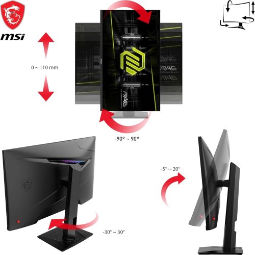 MSI MAG 274QRF-QD E2 27" 180Hz WQHD Gaming Monitor MSI MAG 274QRF-QD E2 27" 180Hz WQHD Gaming Monitor