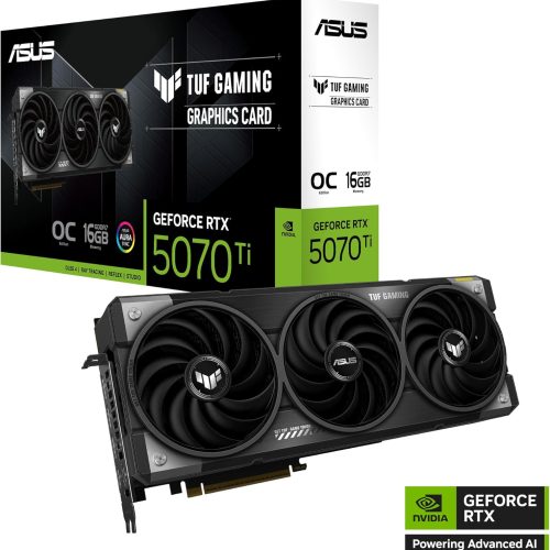 Asus GeForce RTX 5070 Ti 16GB TUF OC Gaming - graphics card Asus GeForce RTX 5070 Ti 16GB TUF OC Gaming - graphics card