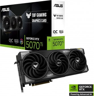 Asus GeForce RTX 5070 Ti 16GB TUF OC Gaming - graphics card