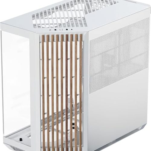 APNX V1 Dual-ChamberMid tower White wood Case APNX V1 Dual-ChamberMid tower White wood Case