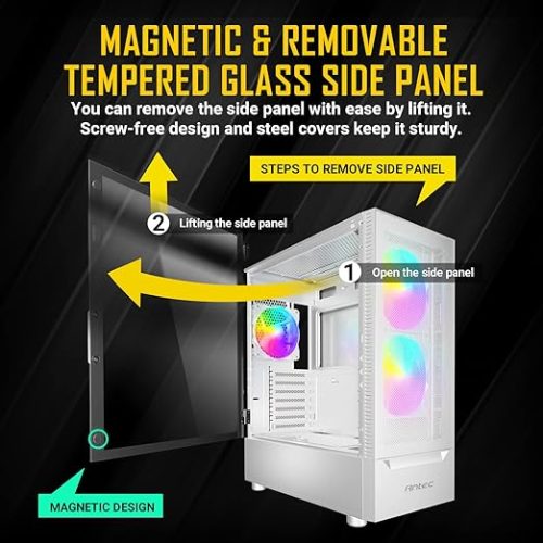 Antec NX410 Mid Tower ATX Case (White) Antec NX410 Mid Tower ATX Case (White)