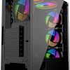 Twisted Minds Titan Glass Mid Tower Gaming CaseBlack Twisted Minds Titan Glass Mid Tower Gaming CaseBlack