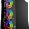 Twisted Minds Titan Glass Mid Tower Gaming CaseBlack Twisted Minds Titan Glass Mid Tower Gaming CaseBlack