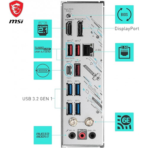 MSI B650M GAMING PLUS WIFI Motherboard
