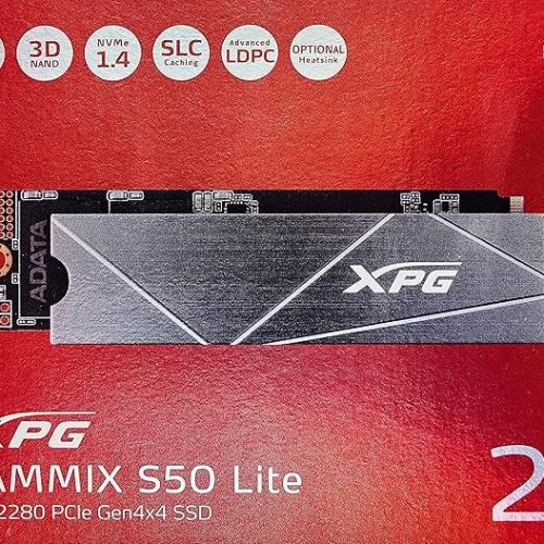 ADATA SSD XPG GAMMIX S50 2TB PCIe 4 M2 2280 ADATA SSD XPG GAMMIX S50 2TB PCIe 4 M2 2280