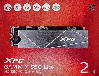 ADATA SSD XPG GAMMIX S50 2TB PCIe 4 M2 2280