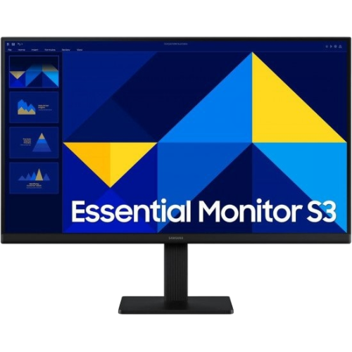 شاشة ألعاب سامسونج LS24D300GAMXUE FHD IPS  مقاس 24  بوصة 100 هرتز  Samsung Entry  LS24D300GAMXUE 24-Inch 100Hz IPS Full HD Essential Flat Monitor, Black