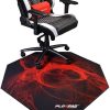 ''Floor pad Fury Gaming Chair Mat Protects All Floors Liquid Resistant Smooth Surface ''Floor pad Fury Gaming Chair Mat Protects All Floors Liquid Resistant Smooth Surface
