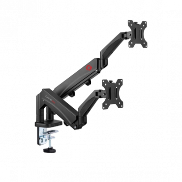 GAMEON GO-5350 Dual Monitor Arm for Gaming & Office | 17"-32" Screens | Each Arm Supports Up to 9 KG