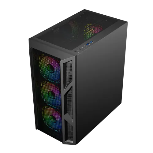 GAMEON Trident IV Series Mid Tower Gaming Case BLACK GAMEON Trident IV Series Mid Tower Gaming Case BLACK