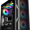 GAMEON Trident IV Series Mid Tower Gaming Case BLACK GAMEON Trident IV Series Mid Tower Gaming Case BLACK