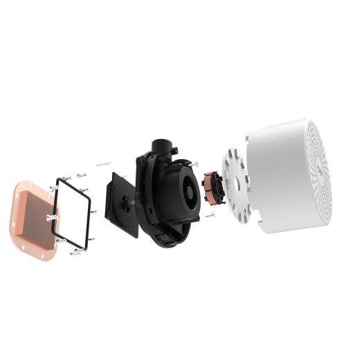 darkFlash RADIANT DC-480 LIQUID CPU COOLER White 