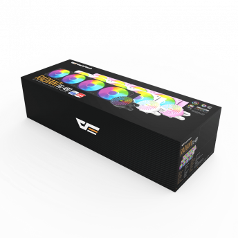 darkFlash RADIANT DC-480 LIQUID CPU COOLER White 
