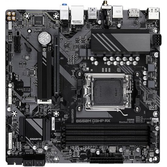 Gigabyte B650M D3HP AX mATX Motherboard for AMD AM5 CPUs