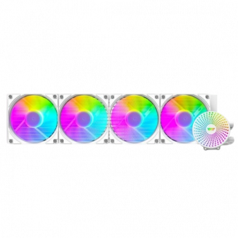 darkFlash RADIANT DC-480 LIQUID CPU COOLER White 
