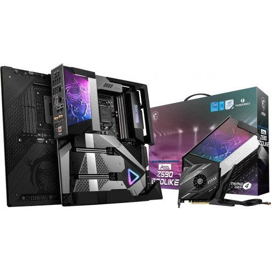 لوحة أم إم اس اي ميج MSI MEG Z590 GODLIKE للألعاب لوحة أم إم اس اي ميج MSI MEG Z590 GODLIKE للألعاب