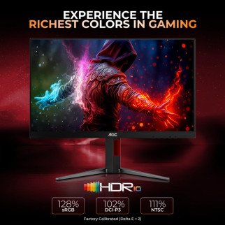 AOC 27G4 27" FHD 180HZ 0.5MS IPS HDR10 GAMING MONITOR AOC 27G4 27" FHD 180HZ 0.5MS IPS HDR10 GAMING MONITOR