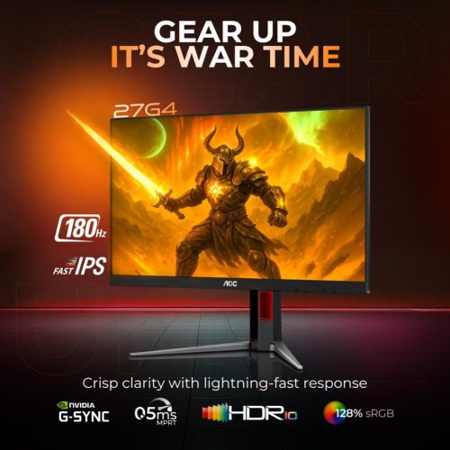 AOC 27G4 27" FHD IPS HDR10 GAMING MONITOR AOC 27G4 27" FHD IPS HDR10 GAMING MONITOR