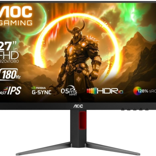 AOC 27G4 27" FHD 180HZ 0.5MS IPS HDR10 GAMING MONITOR AOC 27G4 27" FHD 180HZ 0.5MS IPS HDR10 GAMING MONITOR