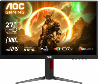 AOC 27G4 27" FHD 180HZ 0.5MS IPS HDR10 GAMING MONITOR AOC 27G4 27" FHD 180HZ 0.5MS IPS HDR10 GAMING MONITOR