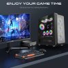GAMEON Emperor Midnight I Series Mid Tower Gaming Case - Black GAMEON Emperor Midnight I Series Mid Tower Gaming Case - Black