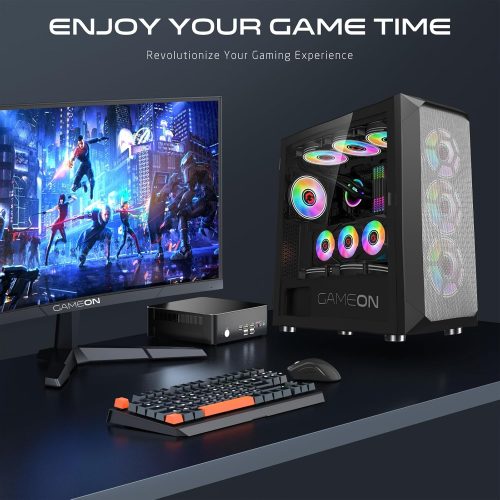 GAMEON Emperor Midnight I Series Mid Tower Gaming Case - Black GAMEON Emperor Midnight I Series Mid Tower Gaming Case - Black