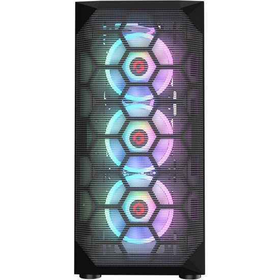 GAMEON Emperor Midnight I Series Mid Tower Gaming Case - Black GAMEON Emperor Midnight I Series Mid Tower Gaming Case - Black