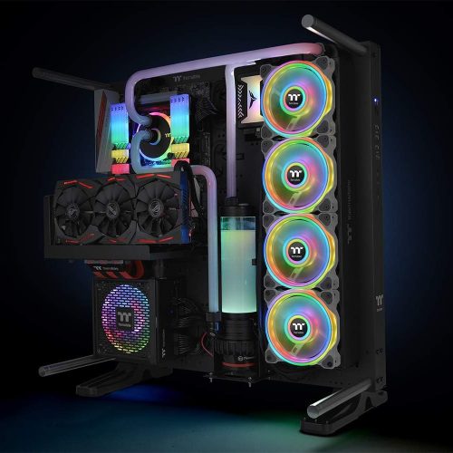 Thermaltake Riing Quad 14 RGB Computer case Fan 14 cm White Thermaltake Riing Quad 14 RGB Computer case Fan 14 cm White