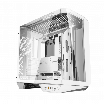 DarkFlash DY470 White – Panoramic Case with 4 ARGB Fans