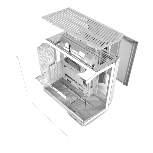 DarkFlash DY470 White – Panoramic Case with 4 ARGB Fans DarkFlash DY470 White – Panoramic Case with 4 ARGB Fans