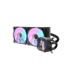  DarkFlash DV240S – 240mm ARGB Liquid CPU Cooler with Hydraulic Fans – Black