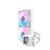 DarkFlash DV240S – 240mm ARGB Liquid CPU Cooler with Hydraulic Fans – White DarkFlash DV240S – 240mm ARGB Liquid CPU Cooler with Hydraulic Fans – White
