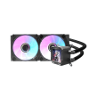  DarkFlash DV240S – 240mm ARGB Liquid CPU Cooler with Hydraulic Fans – Black