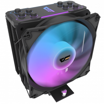   DarkFlash Z4 PRO MIST 240mm ARGB Liquid Cooler – Black