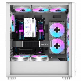 DarkFlash Z4 PRO MIST 240mm ARGB Liquid Cooler – White DarkFlash Z4 PRO MIST 240mm ARGB Liquid Cooler – White