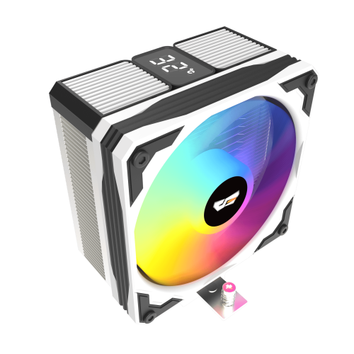 darkFlash M400 Digital Display Tower CPU Cooler -White darkFlash M400 Digital Display Tower CPU Cooler -White