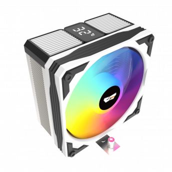  darkFlash M400 Digital Display Tower CPU Cooler -White