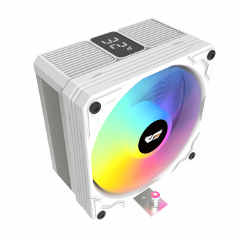  darkFlash M400 Digital Display Tower CPU Cooler -White