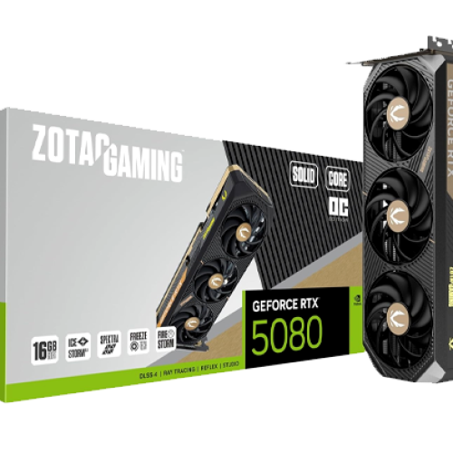  ZOTAC GAMING GeForce RTX 5080 SOLID CORE