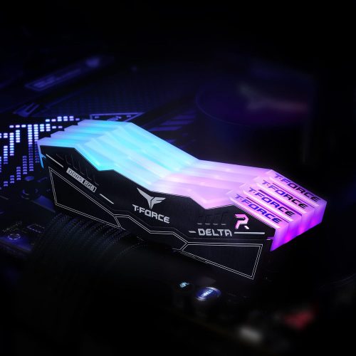T-Force DELTA RGB 32GB 16*2 DDR5 5600 Mhz Black RAM T-Force DELTA RGB 32GB 16*2 DDR5 5600 Mhz Black RAM