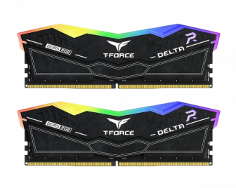 TeamGroup T-Force Delta RGB 16GB (8*2GB) DDR5-5600 CL40 Memory Black 